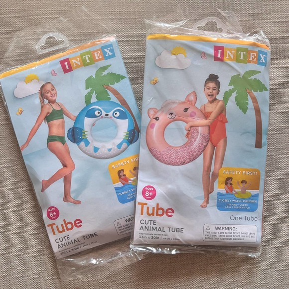 Intex | Animal Swim Tube (Pink Llama) - Picture 2 of 3